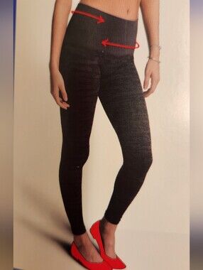 Assets By Spanx Black Camo Leggings with High Waist Best Legging Ever